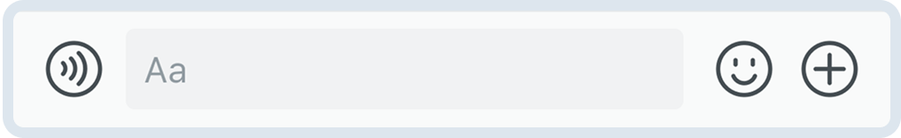 消息输入区 MessageInput